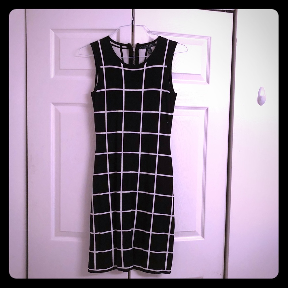 Lauren Ralph Lauren perfect windowpane dress!
